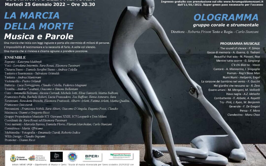 OLOGRAMMA in concerto “La Marcia della Morte”