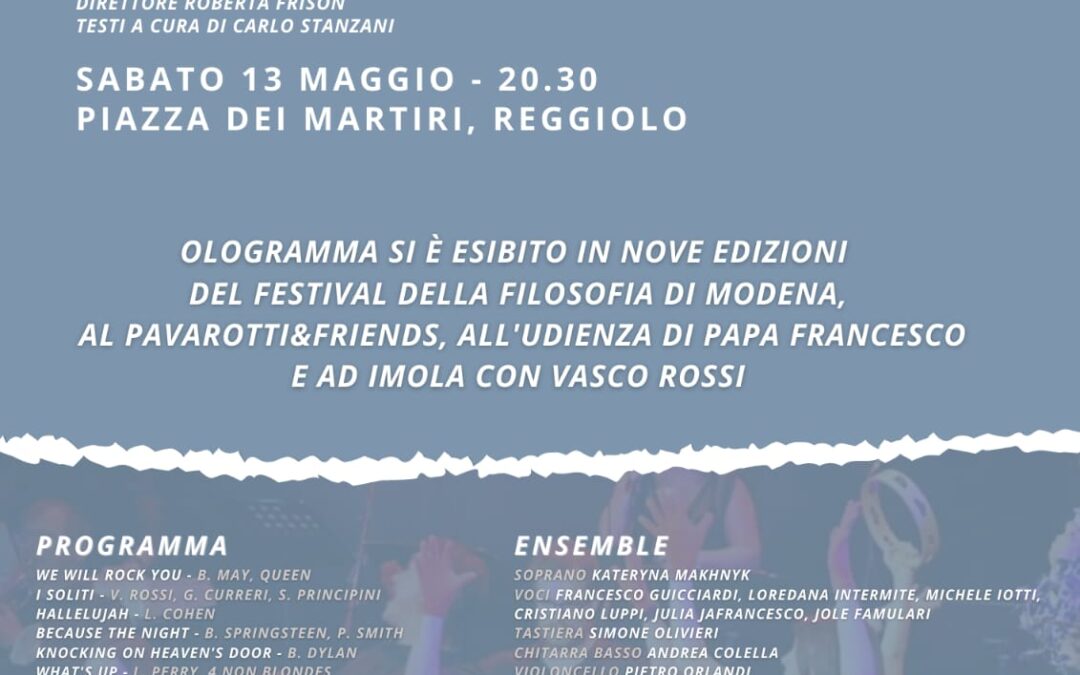 “LA MIA BANDA SUONA IL ROCK” – Reggiolo