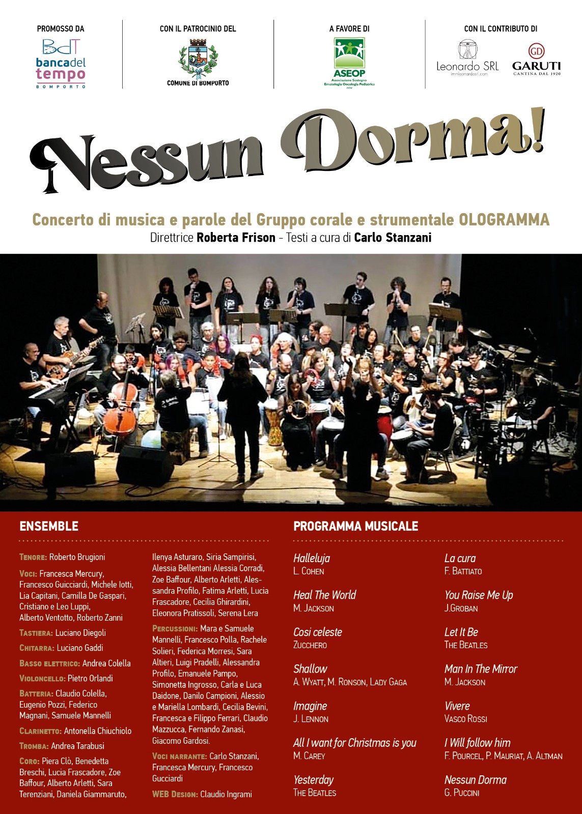 OLOGRAMMA – Nessun Dorma! – Bomporto (MO)